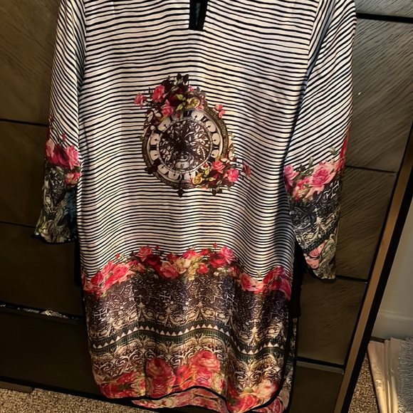 Silk colorful brand new top(kurta) - Picture 5 of 5